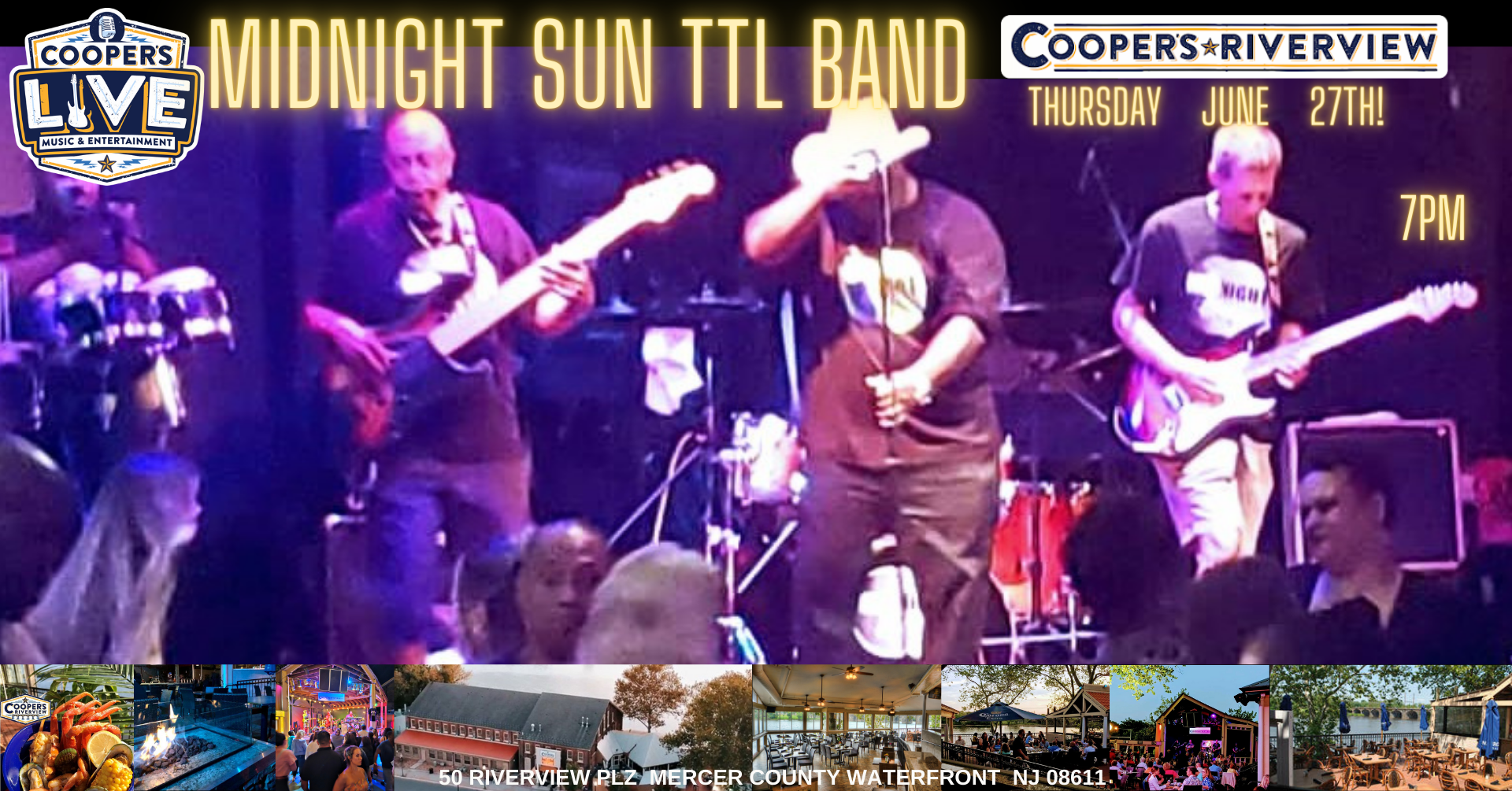 Midnight Sun Band at Cooper's Riverview! — Cooper's Riverview